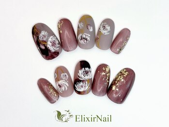 エリクサーネイル 池袋(Elixir Nail)/定額cやり放題/クーポン使用