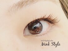 ミンクスタイル 恵比寿店(Mink Style)/ダークブラウンフラットラッシュ