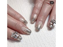 シャルリエール(Chaxrier)/ラメグラデBIGビジュー