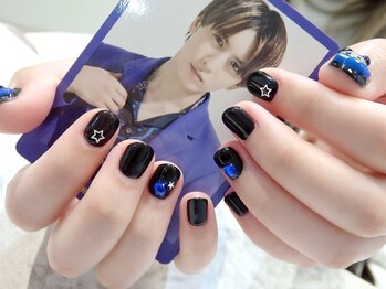 ラルネイル 大宮(Lull. nail)/#推しネイル#ライブ用#モチーフ