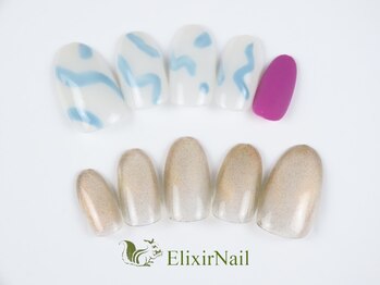 エリクサーネイル 神田(Elixir Nail)/カジュアル/クーポン使用