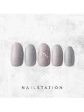 ネイルステーション リンクスウメダ店(NAIL STATION)/リボンネイル／パラジェル