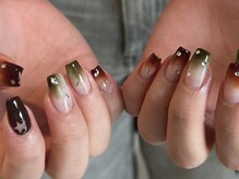 フロウネイル(Flow nail)/simple art