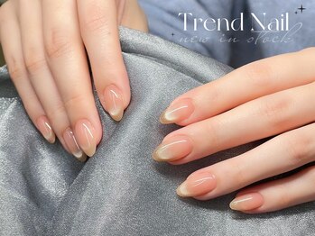 トレンドネイルスタジオ(Trend Nail Studio)/マグネット フレンチ