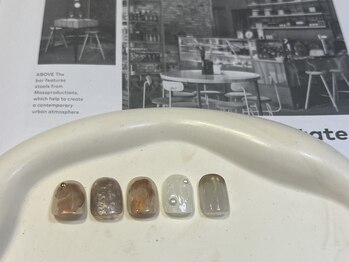 エピックベース(epic bace)/ニュアンスネイル/秋ネイル