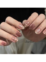 イベル 神戸三宮店(ibelu)/チェックネイル
