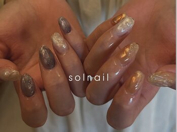 ソルネイル 岐阜 大垣(solnail)/free design simple