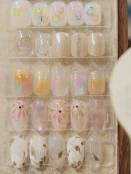 イミネイルスタジオ(IMI NAIL STUDIO)の写真/【花火大会＆祭り直前割】夏のイベントに映える♪限定Aコースデザイン