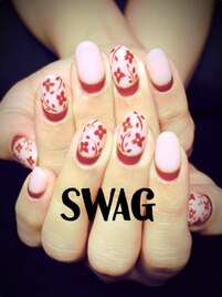 手書きフラワー