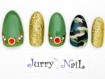 ジュリーネイル 所沢店/迷彩ネイル