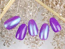 ネイルサロン ディーバ ギンザ(Nail salon Diva GINZA)/One color plus（ミラーネイル）