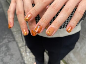 ニコルネイル(nicole nail)/べっこうネイル