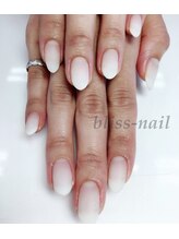 ブリスネイル(bliss-nail)/グラデーションマット仕上げ