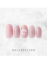 ネイルステーション リンクスウメダ店(NAIL STATION)/フラワーネイル／パラジェル