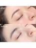 【骨格似合せ美眉】アイブロウwax(間引き/カット)+メイク