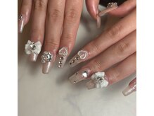 ブルー(Blue)/きらきらネイル／魔法少女ネイル