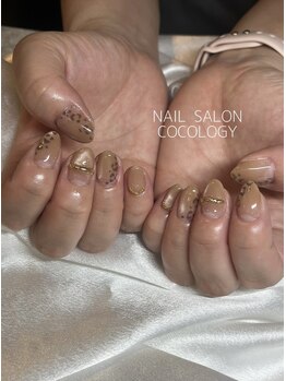 ネイルサロン ココロジー(COCOLOGY)/秋ネイル ヒョウ柄