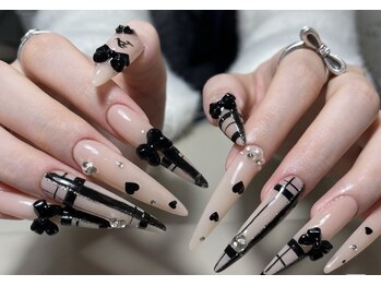 ヴィーナスネイル(Venus Nail)/長さ出し120分持ち込みデザイン