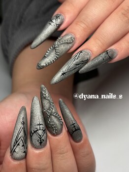 エクアネイルズ(Akuwa nails)/スカルプ◆150分アートやり放題