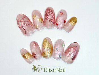エリクサーネイル 池袋(Elixir Nail)/定額cやり放題/クーポン使用