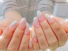ネイルアンドビューティーサロン クリア(CLEAR)/ラメグラデーションネイル♪♪