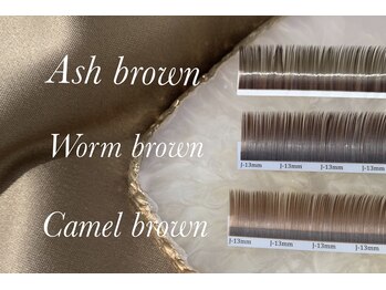 アムール(AMOUR)/フラットラッシュ ブラウン