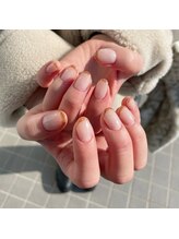 ミントリーフ バイ リート(Mint leaf by Reat)/ラメフレンチ