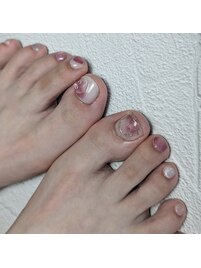 ニュアンスフットネイル