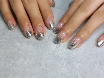 ディト 仙台クリスロード店(ditto)/ラメグラデーション￥7,000