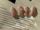 ツイード　チェック