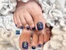 foot足元を派手にしたい方！お持ち込み可アートネイル¥8500～¥10000