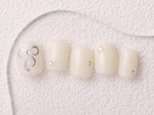 アイネイルズ 大宮店(Ｉ nails)/手書きリボン