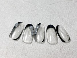 ニュアンスネイル/クリアネイル