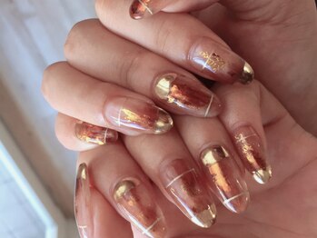 心花ネイルの写真/【アート持ち込み可能◎】ほとんどのお客様が持ち込みなさいます♪貴方だけのこだわりデザインが叶う！