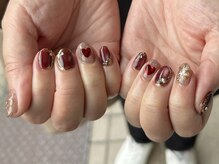 ラグ ネイル(RAG nail)/ミラーネイル/キラキラ