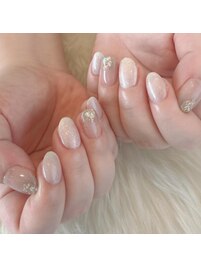 ブライダルにもOK！ネイル