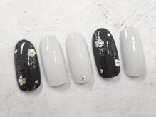 エムワイエスドットネイル(mys.nail)/ホロフラワー