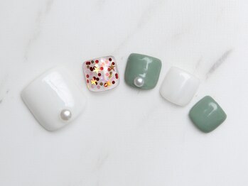 ジーネイルコウベ(G NAIL KOBE)/フットDコ-ス 3540円