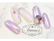アモウズ(Amouz)/【テーマ:オーロラネイル】3