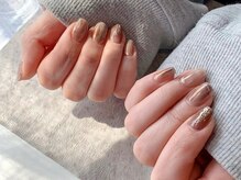 シピー(chipie by anon)/ニュアンス×ブラウン ¥8980