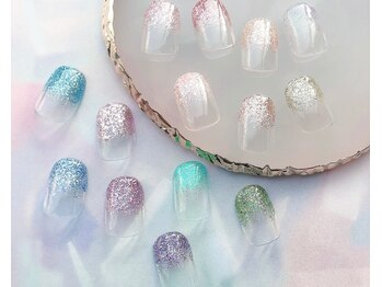 ビーズ バイブレス イオンタウン米沢駅前店(B's by.BLESS)/ラメグラデーション♪