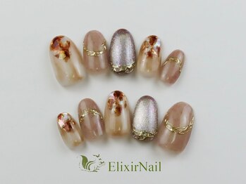 エリクサーネイル 神田(Elixir Nail)/カジュアル/クーポン使用