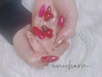 アノ チャーム(ano charm)/ジェルやり放題コース/¥12390