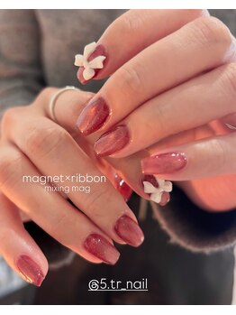 ゴトラネイル(5.tr_nail)/2artデザインribonnマグ