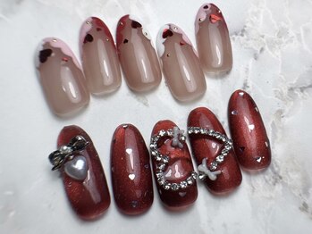 クロレ(Nail Salon COLORE)/バレンタインネイル 担当:粥川