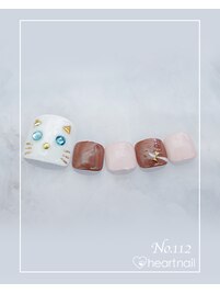 フットネイル：No.112
