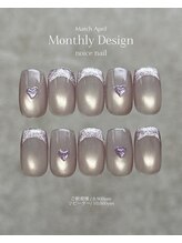 ノイスネイル(noice nail)/3月monthly &nbsp;design
