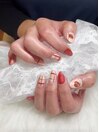 ぷっくりいちごネイル