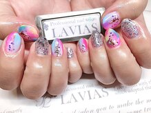 プロフェッショナル ネイルサロン ラヴィアス(LAVIAS)/【ジェル】お好きなアート6本