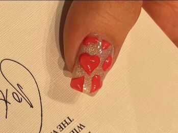 シェリーラメール 原宿店(cherie la mer)/ハートネイル